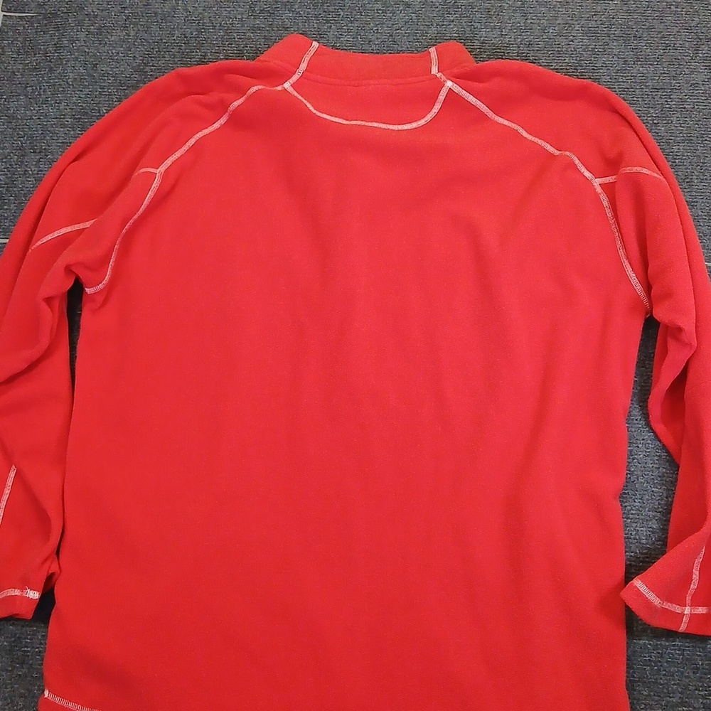 Under Armour Men's Red Half-Zip Performance Pullover Sz XL - Picture 5 of 7